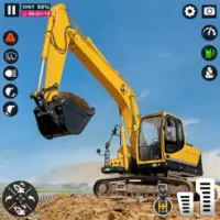 Construction Excavator Sim